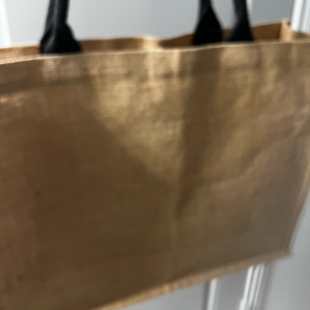 Hello Weekend Jute Tote Bag - Picture 4 of 4